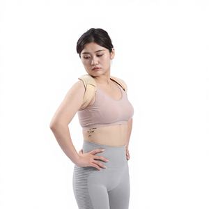 Correcteur de posture respirant réglable certifié CE pour homme et femme avec sangle de soutien dorsal pour soulager les douleurs du haut du dos - Product Image 2