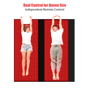 Tappetino per Terapia a Luce Rossa 660nm 850nm 270W, Coperta a LED Infrarossi per Tutto il Corpo, Sollievo dal Dolore, per Uso Domestico, Bellezza e Cura Personale - Product Image 5