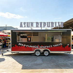 5m <b>Hot</b> <b>Dog</b> Churros Food Coffee Cart Sweet Corn Mobile Kitchen Trailer Fast Food Trailer Hamburger Food Cart - Product Image 2