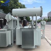 Transformateur de puissance immergé dans l'huile certifié IEC 60076 500 kVA 2500 kVA 33/0,415 kV
