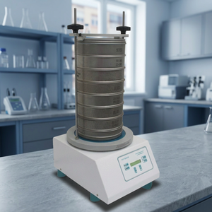 Agitador de tamices electromagnéticos controlado por microprocesador con temporizador digital y ajuste de amplitud - Product Image 2
