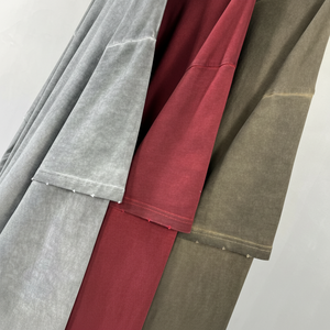 เสื้อยืดผ้าฝ้ายสองชั้นแขนยาวพิมพ์ลายโลโก้ผู้ใหญ่สำหรับผู้ชายโอเวอร์ไซส์สไตล์ใหม่ - Product Image 1