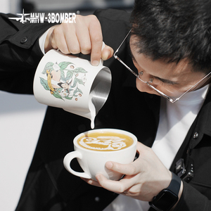 MHW-3BOMBER Édition Limitée Origin Series 600ml Céramique Café Fleur Tasse Bomber Fleur Vat pour le <span class=keywords><strong>6e</strong></span> Anniversaire - Product Image 2