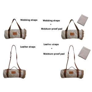 E-RIKE Cotton Cao Cấp Ngoài Trời Không Thấm Nước Gấp Dã Ngoại Mat Cắm Trại Di Động Tessle Tùy Chỉnh Dã Ngoại Chăn Cho Ngoài Trời - Product Image 2