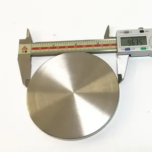 Cible en titane de haute pureté 99.99% pour Machine de revêtement PVD cible en titane pvd