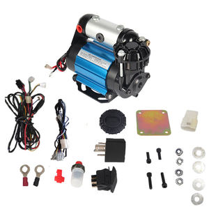 12V 150PSI 휴대용 전동 에어 컴프레서 금속 자동차 타이어 공기 주입 펌프 (압력 게이지 포함) 자동차 SUV 오프로드용 - Product Image 2