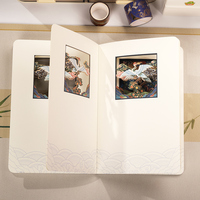 Directo de fábrica personalizado 3D estilo antiguo cuaderno de animales de dibujos animados diseño de regalo de papel creativo con calendario para cumpleaños