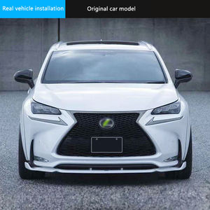 Adecuado para <span class=keywords><strong>Lexus</strong></span> NX200 200T <span class=keywords><strong>300H</strong></span> F Sport 15-17, modelo AIM modificado, alerón lateral pequeño de fibra de carbono para el guardabarros trasero. - Product Image 2