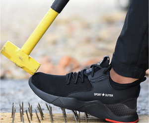 Красивая модная удобная дышащая сетчатая противоскользящая подошва безопасная спортивная обувь для женщин и мужчин - Product Image 1