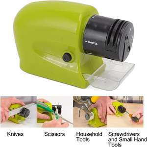 Afilador de Cuchillos y Tijeras Eléctrico de Alta Velocidad MD MD-R760 Changor, Multifuncional, Ecológico, Duradero, con Piedra de Grano Fino de Aluminio - Product Image 6