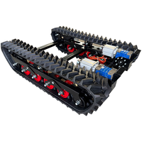 Elektrischer fern gesteuerter Ketten transporter Schienen träger Ketten kipper Raupen träger Gummi Kleiner Mini-Ketten träger