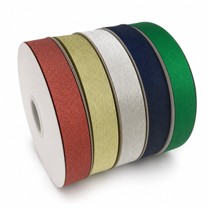 Rollos de Cinta Brillante Personalizada, Cinta Metálica Brillante para Envolver Regalos, Manualidades y Suministros de Bricolaje - Product Image 1
