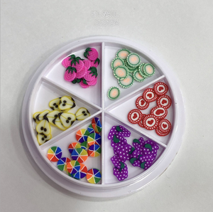 Nouvel arrivage de tranches de poterie molle de fruit de julia de style d'été, décoration d'art d'<span class=keywords><strong>ongle</strong></span> en argile polymère de bricolage - Product Image 4