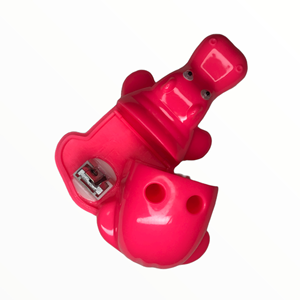 Taille-crayon en plastique en forme d'hippopotame - Product Image 2