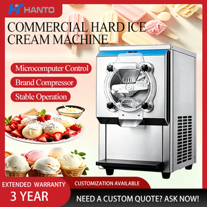 Máquina de helado duro estable, máquina de gelato con 3 años de garantía, adecuada <span class=keywords><strong>para</strong></span> cafeterías y negocios de helados caseros. - Product Image 2