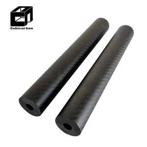 3K Twill Matte Carbon Tube Customized High-Quality Lightweight Carbon Fiber Tube 1000mm For Ukraine Drones