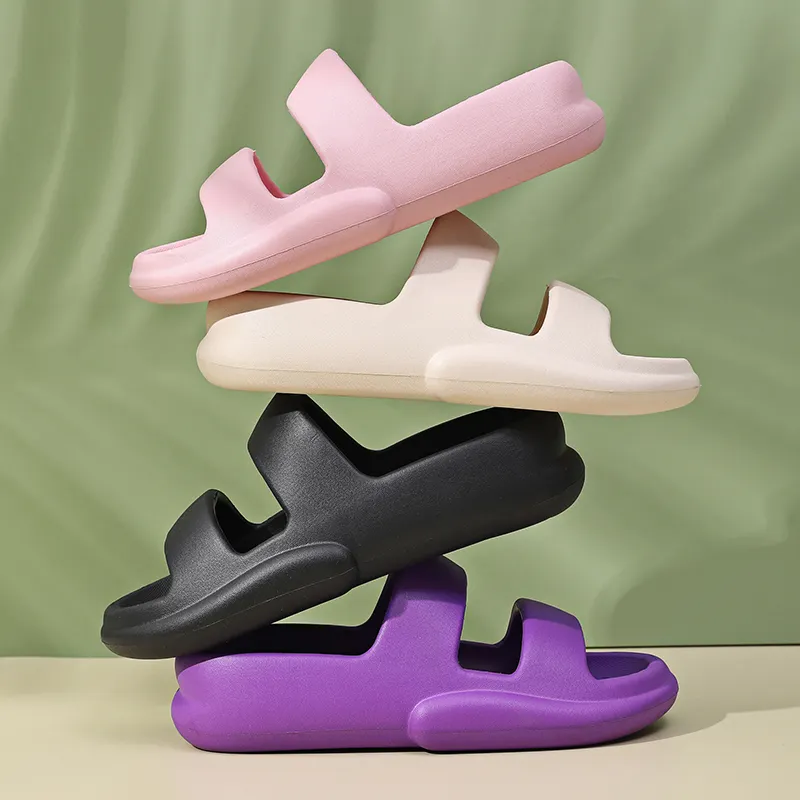 Летние сандалии, модель 2022 года, обувь на заказ, с логотипом, с подушкой, на каблуке, сандалии для женщин и женщин, сандалии, женские шлепанцы