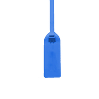 Scellé de compteur en plastique à usage unique ST-PS-3401 avec numéro de série imprimé pour compteurs d'eau, de gaz et d'électricité