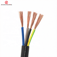 Cable de Control Flexible KVVR 450 750V con Núcleo de Cobre, Aislamiento de PVC y Cubierta de PVC para Instalación Fija