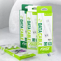 Bavin CB222 Premiere Vente en gros Câble de données de téléphone portable Android Usb Type c à charge rapide pour iPhone