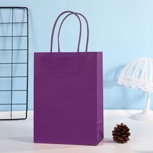 Bolsas de Papel Kraft con Asas, Bolsas con Asas en Varios Colores, Logotipo, Color y Tamaño Personalizables - Product Image 3
