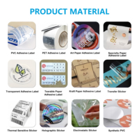 Etiquetas Adhesivas Kailong para Envío, Resistentes al Calor, con Código de Barras, Ecológicas, 60*40mm, Rollos, Troqueladas, Impresas, Suministro al por Mayor