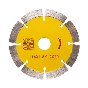 China professional manufacturer 4inch Power multi tools turbo diamond saw cutting blade disc for marble granite concrete