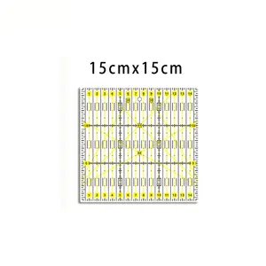 Righello per trapuntatura rettangolare 30x15cm con scala di fornitura stabile