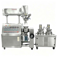 Homogénéisateur cosmétique à levage hydraulique et chauffage électrique, cuve de mélange pour détergent