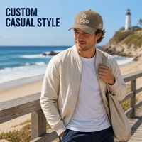 Casquette de baseball promotionnelle vintage à 5/6 panneaux - Polyester/Coton, réglable, impression numérique, broderie machine, unisexe, toutes saisons