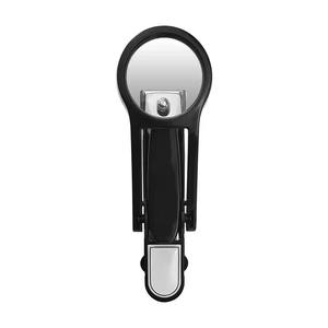 Practical Anti-Splash Stainless Steel Nail Magnifying Glass 1pc Beauty Tool for Elderly-Wholesale Household Sundries - Product Image 3