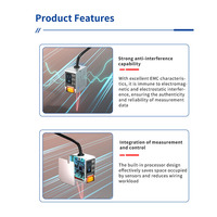 Capteur de détection de distance laser FUWEI FLRS-500-RS485 TOF avec suppression de l'arrière-plan pour la mesure du niveau de liquide et des matériaux