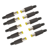 Connecteurs de prise d'alimentation cc mâle 6.5x4.4mm 6.5*4.4mm avec pointe de broche 1.3mm prise de chargeur adaptateur cc pour réparation de bricolage