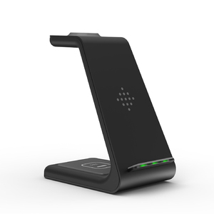 Nuevo Éxito de Ventas <span class=keywords><strong>2022</strong></span>, Soporte para Teléfono de Escritorio Kinggard T3-K0222 de 15 W para Reloj, Teléfono y Auriculares, <span class=keywords><strong>Cargador</strong></span> Inalámbrico 3 en 1 - Product Image 4