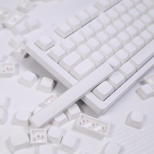 Bộ keycap PBT trơn HZGAMER, keycap PBT Doubleshot tùy chỉnh cá nhân hóa cho bàn phím cơ, keycap PBT trơn - Product Image 5