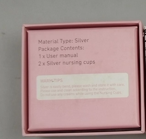 Cuscinetti per Allattamento Riutilizzabili in Argento 925 per Donne in Maternità - Product Image 3