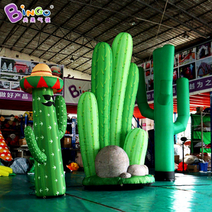 Modèle de plantes gonflables publicitaires, <span class=keywords><strong>cactus</strong></span> artificiel gonflable personnalisé, ballon géant gonflable en forme de <span class=keywords><strong>cactus</strong></span> pour la décoration d'événements - Product Image 1