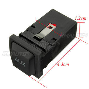 Cable AUX para Audio de Coche con Interruptor para VW/Volkswagen/MK6/Jetta/MK5/Sagitar, Cable de 92 cm - Product Image 4