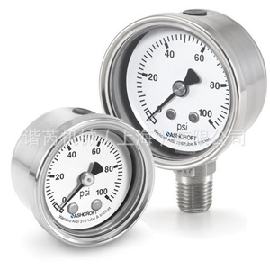 Ashcroft 1008S Stainless Steel Pressure <b>Gauge</b> 0-100 Psi Precision <b>Gauge</b> Radial Connection - Product Image 1