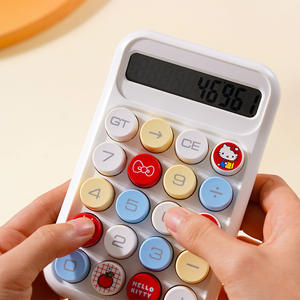 <span class=keywords><strong>Calculadora</strong></span> Kitt <span class=keywords><strong>de</strong></span> Alta Estética con Botones Mecánicos <span class=keywords><strong>de</strong></span> Colores Jelly, <span class=keywords><strong>Calculadora</strong></span> con Botones <span class=keywords><strong>de</strong></span> Colores para Estudiantes y Oficina - Product Image 4