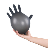 Boîte de 100 gants en nitrile noir pour carburateurs en vrac sans poudre gant jetable sans latex