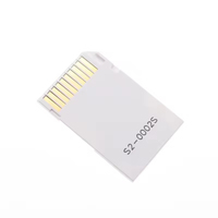 Adaptor Kartu TF Ganda ke Memory Stick MS untuk Konsol Game PSP, Tempat Kartu Memori