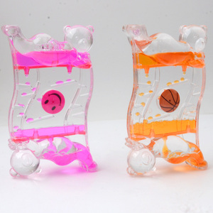 Minuteur à eau Liquid Play Timer, <span class=keywords><strong>sablier</strong></span> à huile, fabriqué en Chine, minuteur aquatique rose - Product Image 4