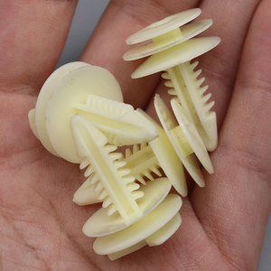 Auto Fastener D431 8X6.2mm Plastic <b>Clip</b> For Chevrolet Flamingo <b>Car</b> Door Panel Wheel Arch Repair Replacement - Product Image 2