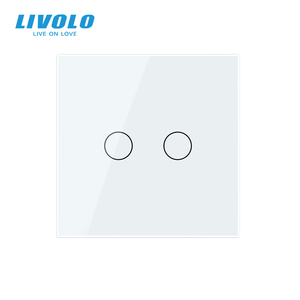 Livolo Interruttore Touch WiFi a 2 Vie, 2 Gang, Standard UK 86mm, 220V 10A, Controllo Remoto e Comando Vocale per Casa Intelligente - Product Image 2