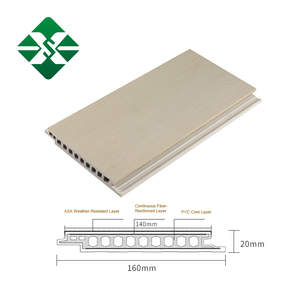 Tarima Exterior Resistente, Serie de PVC Ignífuga e Impermeable, Tarima sin Huecos para Caminos y Patios Exteriores - Product Image 3