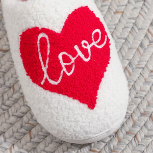 Pantuflas de Interior de Felpa para Parejas, Suaves y Cómodas, con Diseño de Corazón, Ligeras, para Hombre y Mujer - Product Image 3