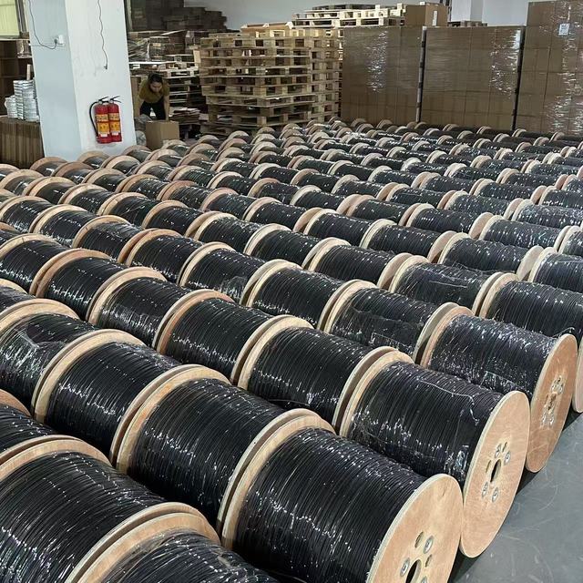 Youdlan M  Factory Whole Sale Price Fibre Optic Cable Outdoor FTTH 1 2 4 Core 1km 2km Aerial Flat Otical Fiber Drop Cable