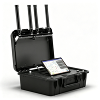 Detector de Drones de Largo Alcance (10 km) con Detección Inductiva por RF, Detector de Contramedidas para Drones PL1-B Pro, Localizador de Drones Tipo Caja, Búsqueda de Señales, Seguridad