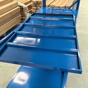 Estanterías de Almacenamiento de Alta Resistencia, Capacidad de Carga de 500 kg/Nivel, Estantes de Acero, Estanterías Industriales Apilables para Almacén, Estanterías Metálicas - Product Image 5